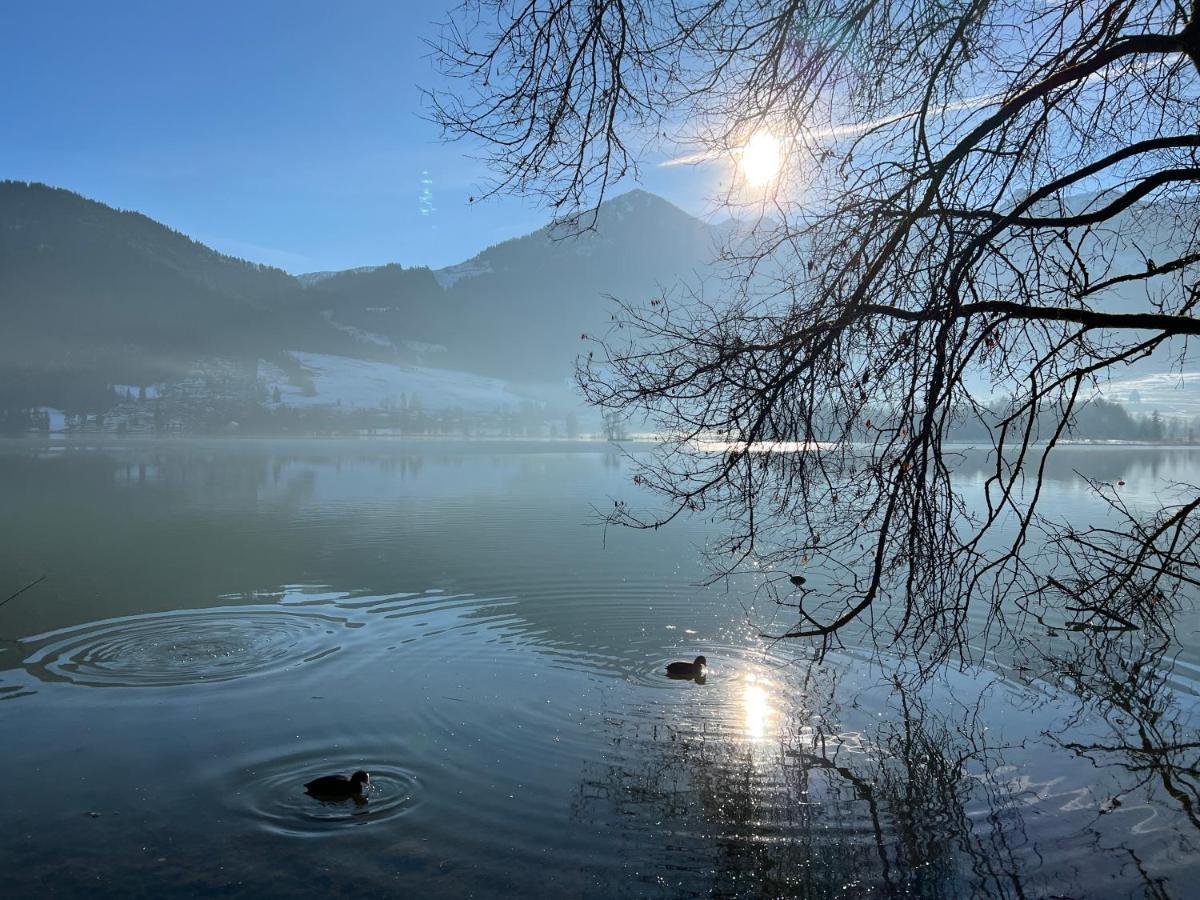 Apartment Liebelei Am See - Kaiserblick, Nah Am Wasser Und Neuerbaut Валхзее Екстериор снимка