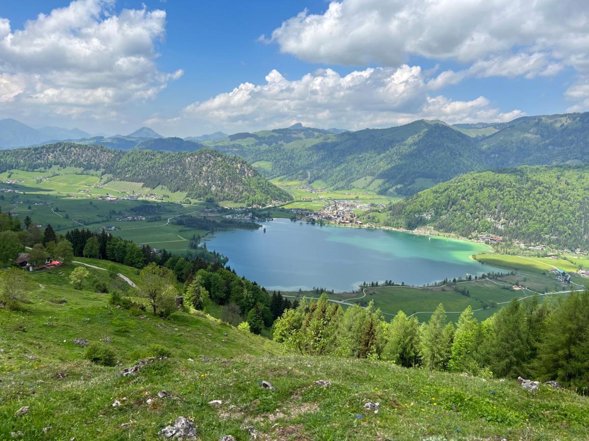 Apartment Liebelei Am See - Kaiserblick, Nah Am Wasser Und Neuerbaut Валхзее Екстериор снимка